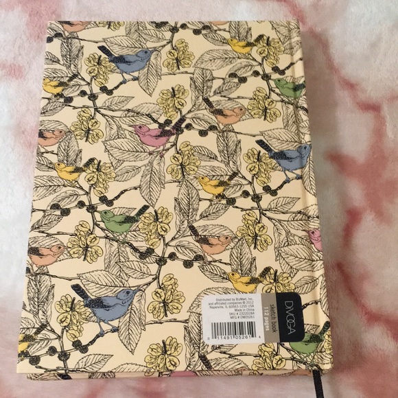 Birds Artist Writers Sketchbook Journal NWT 6X8.25 - Picture 10 of 11